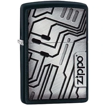 Image of Zippo Scfi Wall Petrol Lighter Brass, Stainless Steel 1 x 6 cm