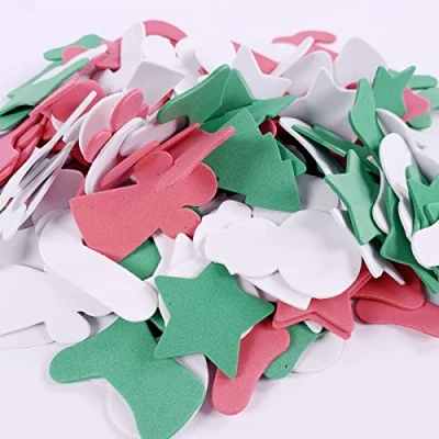 Image of Christmas Funky Foam Shapes 200 Pieces by BCreative