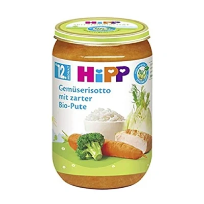 Image of Hipp Vegetable isotto with delicate organic turkey, 250 g