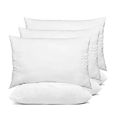 Image of Nod Off Pack of 6 Bed Pillows Ultra bounce Down Alternative Hypoallergenic and Dust Mite Sleeping Pillow, Hotel Quality Pillow Suitable for Back Side Sleepers White
