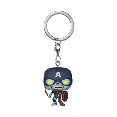 Image of Funko POP! Keychain: What If Keychain 1 Marvel Collectable Vinyl Mini Figure Novelty Keyring Stocking Filler Gift Idea Official Merchandise TV Fans Minifigure