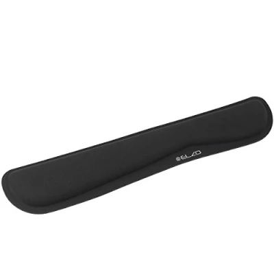 Image of ELZO Keyboard Wrist Rest Pad Support with Comfortable Memory Foam Padding, Nonslip Rubber Base and Ergonomic Design for PC Computer Laptop Mac
