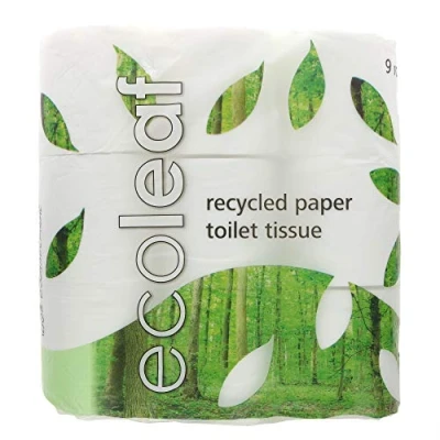 Image of Ecoleaf From Suma Toilet Tissue 9 Rolls (Pack of 5, Total 45 Rolls)