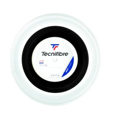 Image of Tecnifibre TGV Tennis String Black 1.25mm / 200m Reel