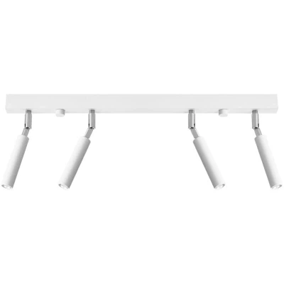Image of Eyetech Straight Bar Flush 4Light White G9
