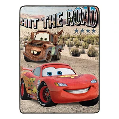 Image of Northwest Disney Pixar Cars, “Hit The Road 46 60 inch Micro Raschel Throw by Company