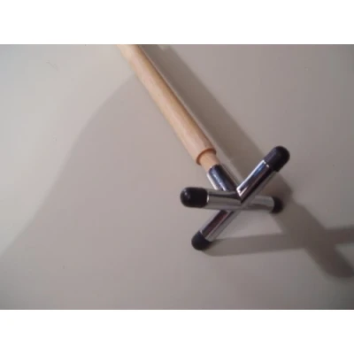 Image of 1 x 57&quot; BRIDGE REST STICK + CHROME CROSS REST**