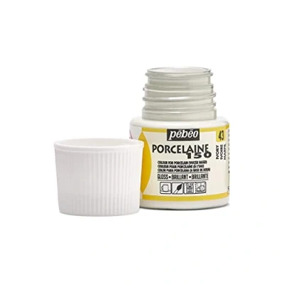 Image of Pebeo Paint, Ivory, 45 ml (Pack of 1)