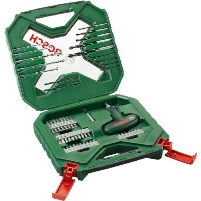 Image of Bosch 2607010610 54 Piece X Line Classic Drill and Screwdriver Bit Set
