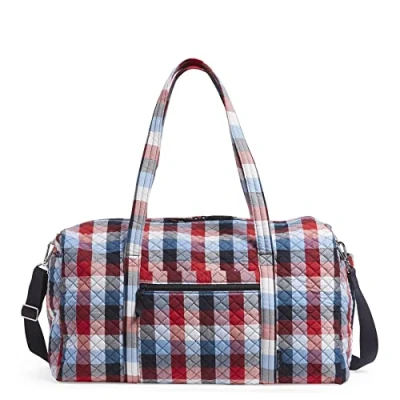 Image of Vera Bradley Cotton Large Travel Duffel Bag, Prairie Paisley