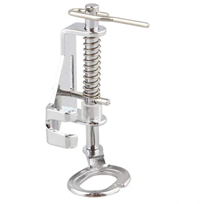 Image of Jopto Metal Open Toe Free Motion Large Darning Embroidery Sewing Machine Presser Foot Rolled Hem Quilting for All Low Shank Singer, Brother, Babylock, Euro Pro, Janome, Kenmore, New Home, Elna