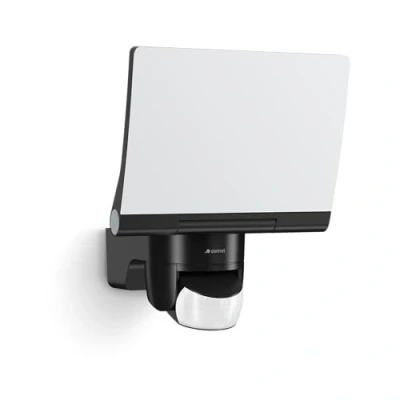 Image of Steinel LED Floodlight XLED Home 2 XL S Black, 2120 lm, 180 Motion Detector, 20 W, Fully Swivelling Panel, Warm White Light Colour