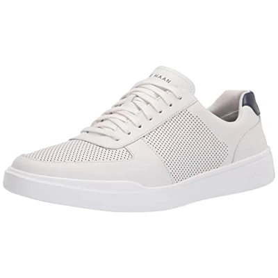 Image of Cole Haan Men&#039;s Crosscourt Modern Sneaker, White,9.5 UK Medium