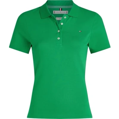 Image of Tommy Hilfiger Polo shirt, Women&#039;s, Size: Small, Radiant green