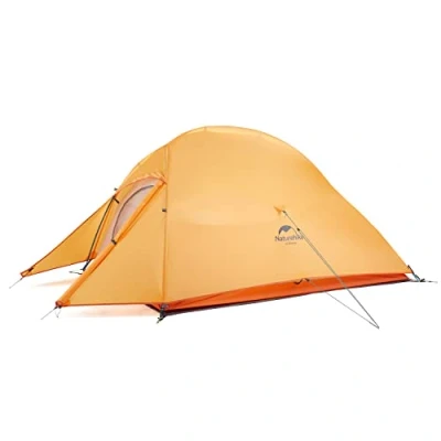 Image of Naturehike Cloud Up 2 Ultralight Tent Backpacking for Person Hiking Camping Outdoor (210T Orange Upgrade)