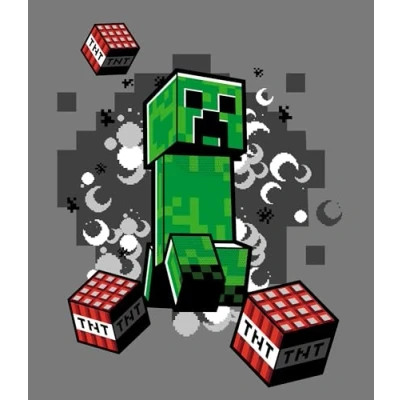 Image of Aymax Minecraft Fleece Blanket 130 x 160 cm