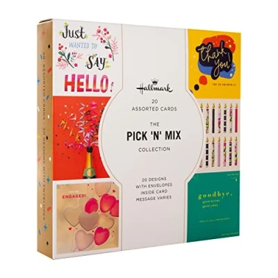 Image of Hallmark Assorted Cards Multipack of 20 in Contemporary Designs