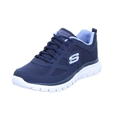 Image of Skechers Burns Agoura, Men&#039;s Low Top Sneakers, Navy, 10 UK