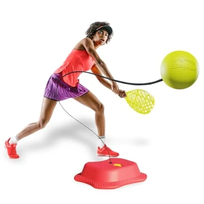 Image of Swingball Reflex Tennis Trainer, Multicolour, Outdoor Activities, Garden Games, Tennis, Suitable for Boys and Girls Aged 6 years+
