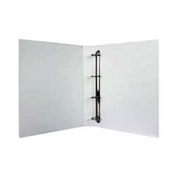 Image of White 25mm 4D Presentation Binder (10 Pack)
