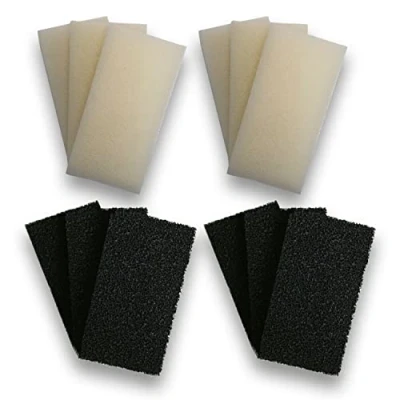 Image of Finest Filters Compatible With Interpet PF3 Filter Foam And Carbon Set Aquarium Fish Tank