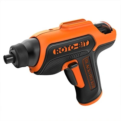 Image of BLACK+DECKER CS36BSC GB 3.6V Roto Bit Storage Screwdriver Orange (1 Piece)