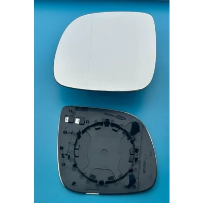 Image of Fits to Audi Q7 2006 2009, VW Toureg 2007 2010 Wing Mirror Glass Heated Base Left Hand (UK Passenger Side)