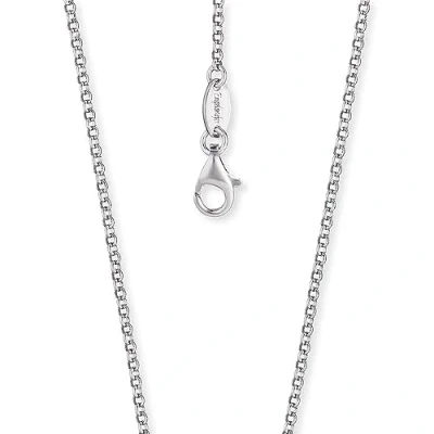 Image of Angel Whisperer Pea Necklace Chain in Silver, 70cm