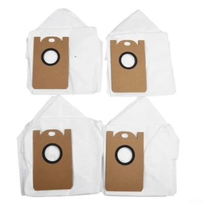 Image of 3.5L Dust Bags Robot Vacuum Easy Replacement IHRV6 IHRV14 IHRV11 Cleaner Accessories Parts(4 PACK)