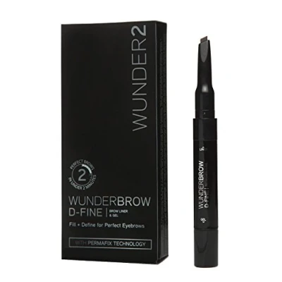 Image of WUNDERBROW Eyebrow Makeup Blonde D Fine Brow Pencil &amp; Gel Multi Use for Fuller Brows