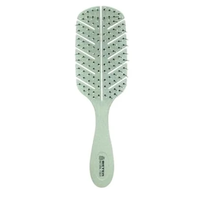 Image of Beter Detangling Eco Brush Natural Fiber Brush, Green