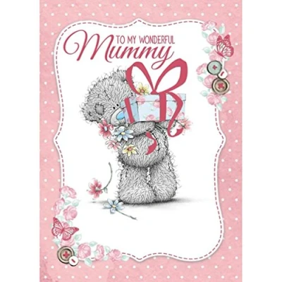 Image of Me To You Bear Wonderful Mummy Mothers Day Card
