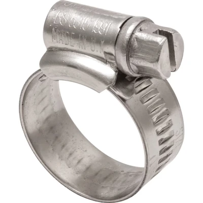 Image of Jubilee 00SS Hose Clip Grade 304 Stainless Steel 13MM 20MM