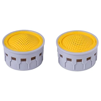Image of Cornat Insert M24 water Saving of up to 70% with Seal Suitable for Standard Grey Made Plastic/Aerator Inner Part/Mixing Nozzle / TECWS508, Silver, M22