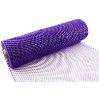 Image of Eleganza Deco Mesh 25cm x 9.1m Purple No.36, Synthetic Material, 25 cm 9.1 m