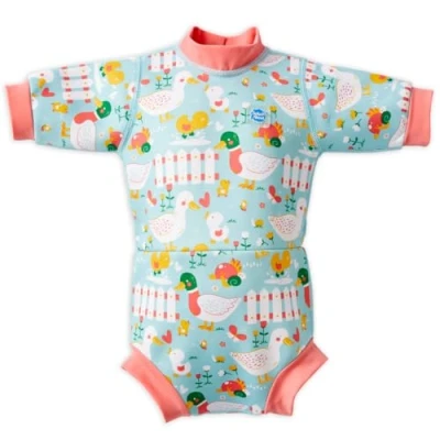 Image of Splash About Happy Nappy Wetsuit Little Ducks 12 24 Months