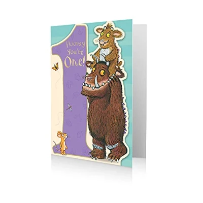 Image of Gruffalo Official Birthday Card, Age 1