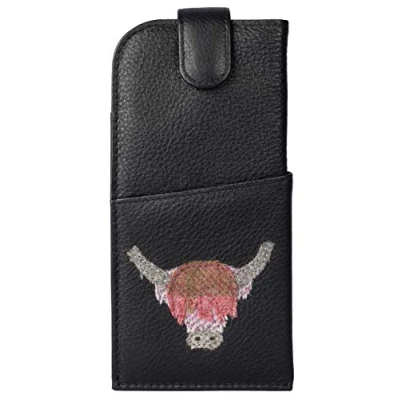 Image of Mala Leather Angus The Cow Glasses Case 5164 46
