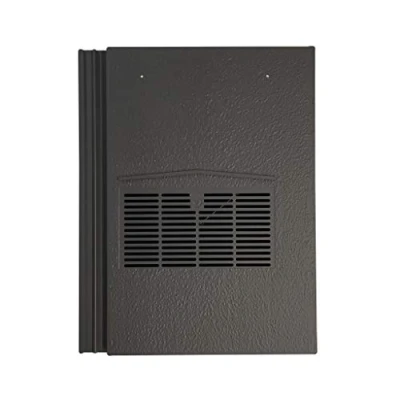 Image of Beddoes Products Roof Tile Vent for Marley Modern and Redland Mini Stonewold with Flexi Pipe Adaptor (Grey Smooth)