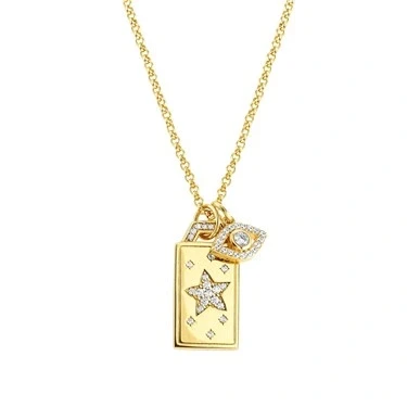 Image of Nomination Talismani Gold Star Opportunity Necklace 47cm