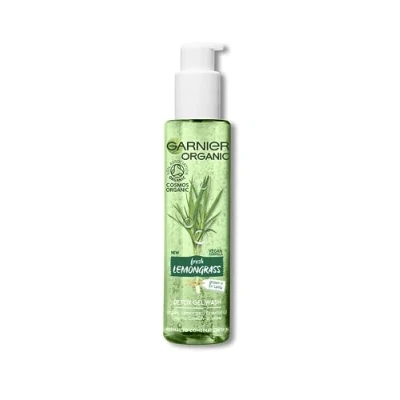 Image of Garnier Organic Detox Gel Wash, Lemongrass, 150 Ml, Pack Of 1