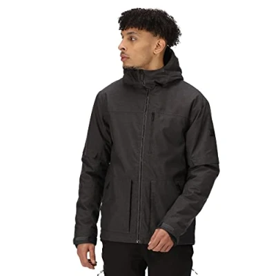 Image of Regatta Men&#039;s Highside Vii Jackets Waterproof Insulated, Dark Grey, L UK