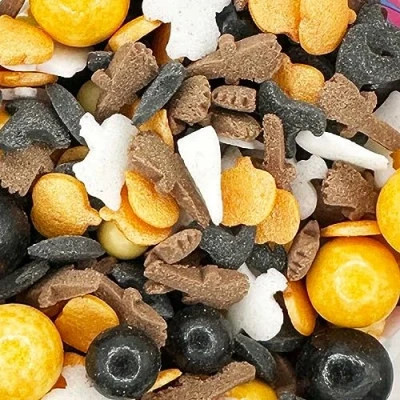 Image of Sprinkletti Halloween Boo 30g Cake Topper Sprinkles Edible Decorations Spooky Mix For &amp; Autumn Themed Cakes Bakes