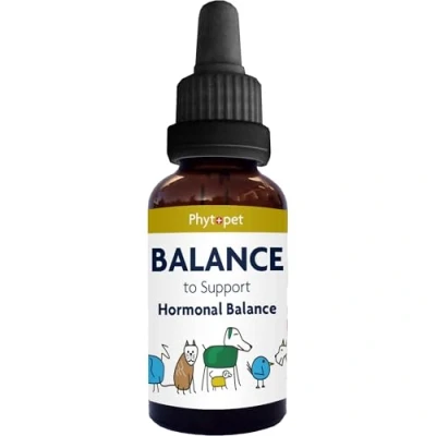 Image of PhytoPet Balance 100ml Natural Herbal Supplement for Hormonal Suitable Dogs, Cats, Birds, Horses