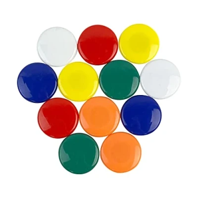 Image of Large Planning Office Magnets for Fridge, Whiteboard, Noticeboard, Filing Cabinet 40mm dia x 8mm high