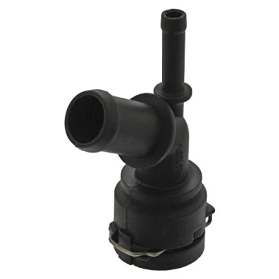 Image of 1J0122291B Coolant Flange FEBI BILSTEIN 38313 with quick coupling VOLKSWAGEN: Golf 4, New Beetle Hatchback, Bora Saloon, SEAT: Leon I Hatchback