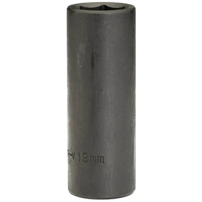 Image of Draper Deep Impact Socket, 1/2&quot; Sq. Dr., 19mm