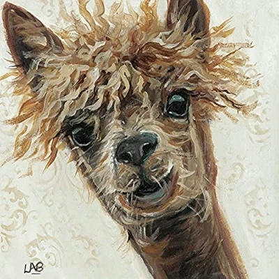 Image of Art Group AFWDC95754 The Louise Brown Bad Hair Day Canvas Print, Cotton, Multi Colour, 1.8 x 40 cm