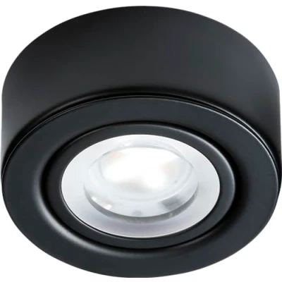Image of KnightsBridge 230V 2W LED Under Cabinet Light with Adjustable CCT Matt Black