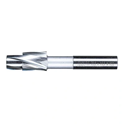 Image of PFERD HSS Flat Countersink with Guide pins, Diameter 20.0 mm, Shaft 12.5 DIN 373, Medium, 25203113 for Through Holes.